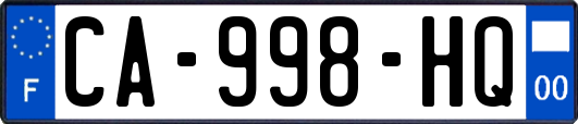 CA-998-HQ