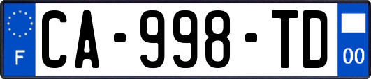 CA-998-TD