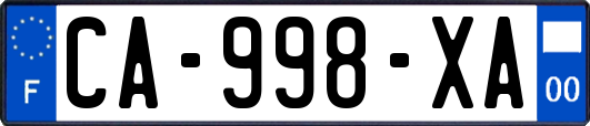 CA-998-XA