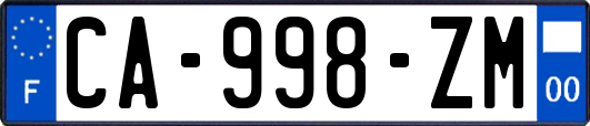 CA-998-ZM