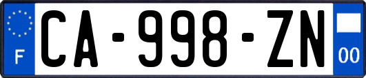 CA-998-ZN