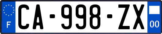 CA-998-ZX