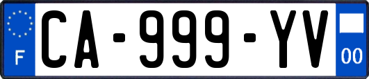 CA-999-YV