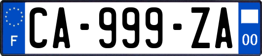 CA-999-ZA