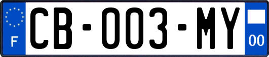 CB-003-MY