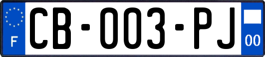 CB-003-PJ