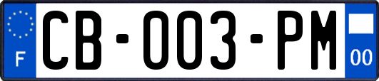 CB-003-PM