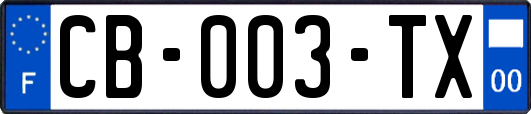 CB-003-TX