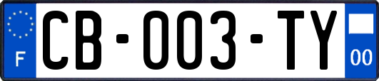 CB-003-TY