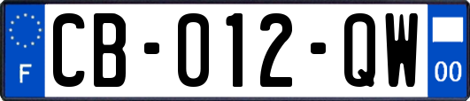 CB-012-QW