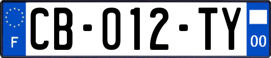 CB-012-TY