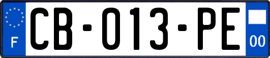 CB-013-PE