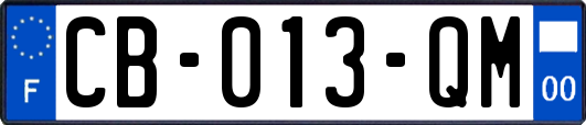 CB-013-QM