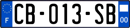 CB-013-SB