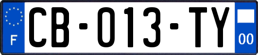 CB-013-TY