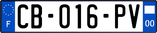 CB-016-PV