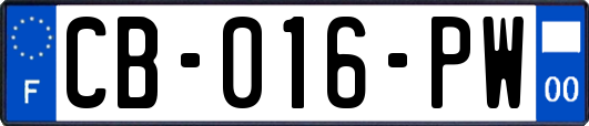 CB-016-PW