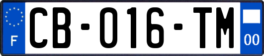 CB-016-TM