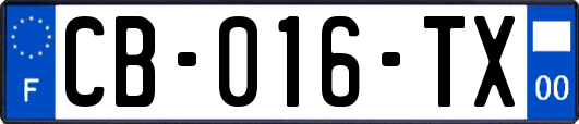 CB-016-TX