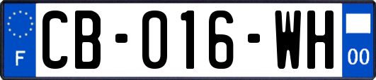 CB-016-WH