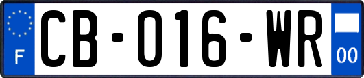 CB-016-WR