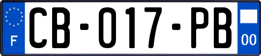 CB-017-PB
