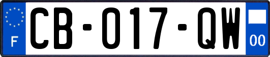 CB-017-QW