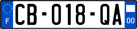 CB-018-QA