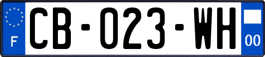 CB-023-WH