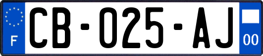 CB-025-AJ