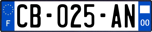 CB-025-AN