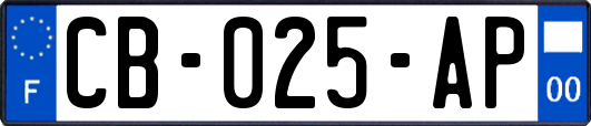 CB-025-AP