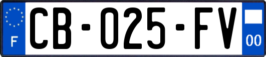 CB-025-FV