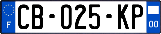 CB-025-KP