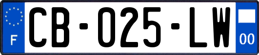 CB-025-LW
