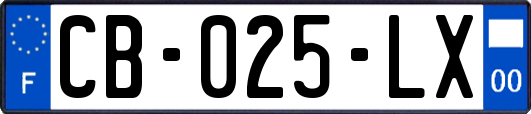 CB-025-LX
