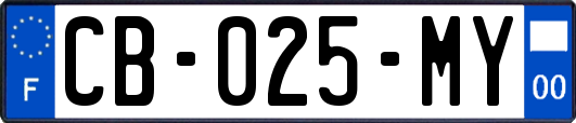 CB-025-MY