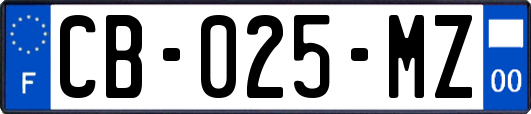 CB-025-MZ