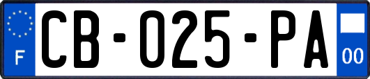 CB-025-PA