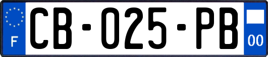 CB-025-PB