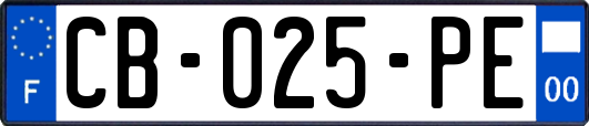 CB-025-PE