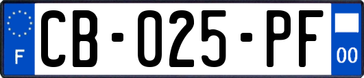 CB-025-PF