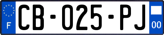 CB-025-PJ