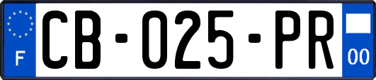 CB-025-PR