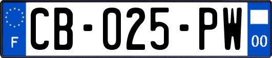 CB-025-PW