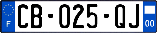 CB-025-QJ