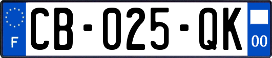 CB-025-QK