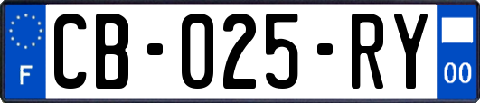 CB-025-RY