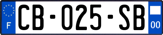 CB-025-SB