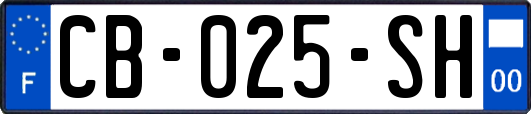 CB-025-SH